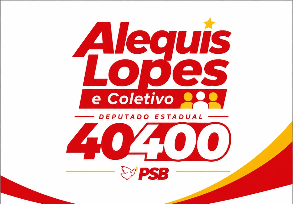 Alequis Lopes e Coletivo, deputado estadual 40400, PSB